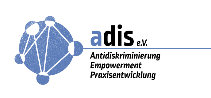 Logo von adis e.V. (Antidiskriminierund, Empowerment, Praxisentwiclung)